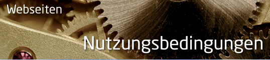  Nutzungsbedingungen
