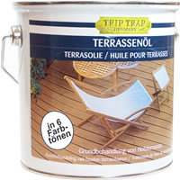 Terrassen&ouml;l in 6 verschiedene Farbt&ouml;nen