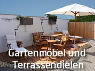 Gartenmöbel und Terrassenholz in Freiburg bei Bioraum